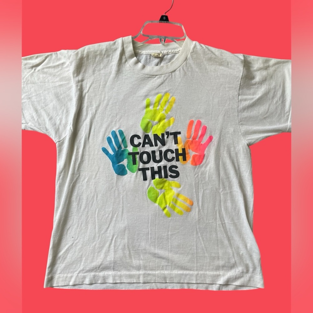 Vintage 1990 Can’t Touch This Youth Large T-shirt MC Hammer Made in USA